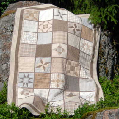 Video om Quilt-as-you-go, metod 1